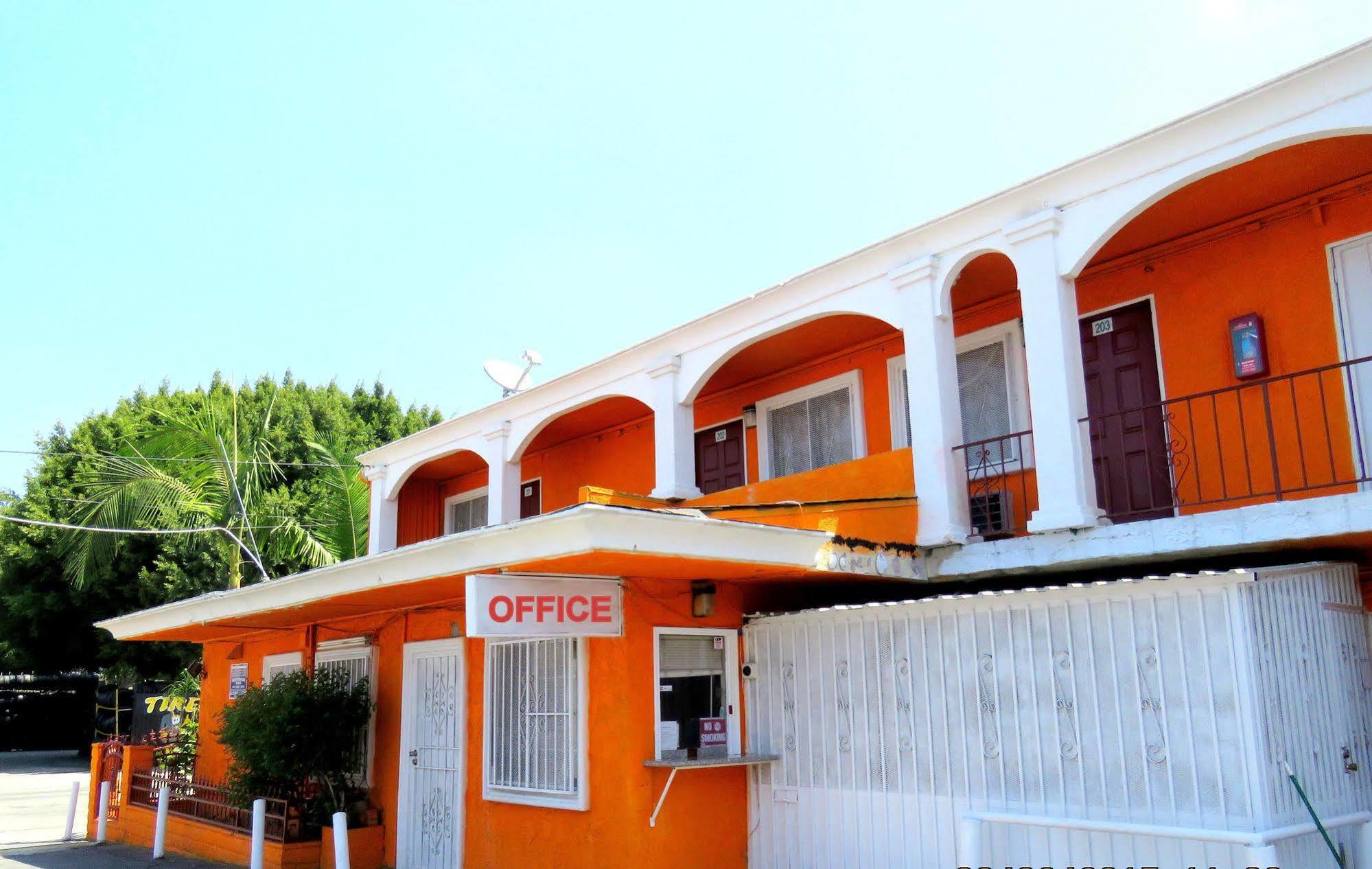 Central Inn Motel Los Angeles Eksteriør billede